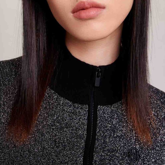 Maje Short glittery knit dress - Size Small - Picture 2 of 5